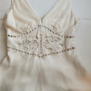 Catherine Malandrino Top with Dragonfly Design